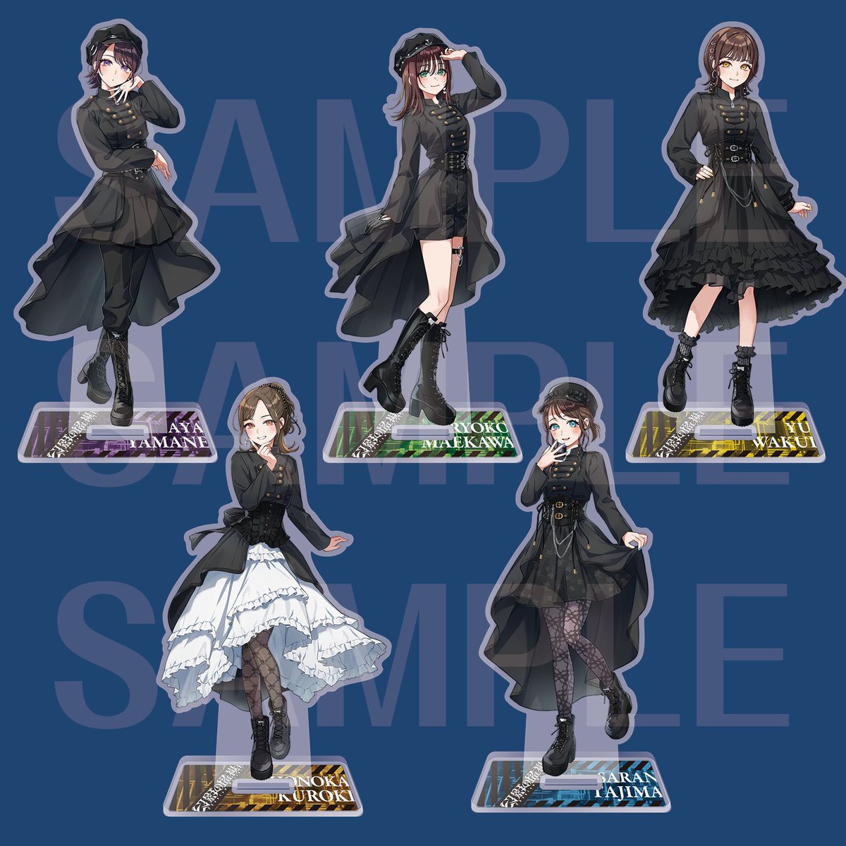 幻影の監視者 グッズ事前通販受付中] アクリルスタンドは約15cmの