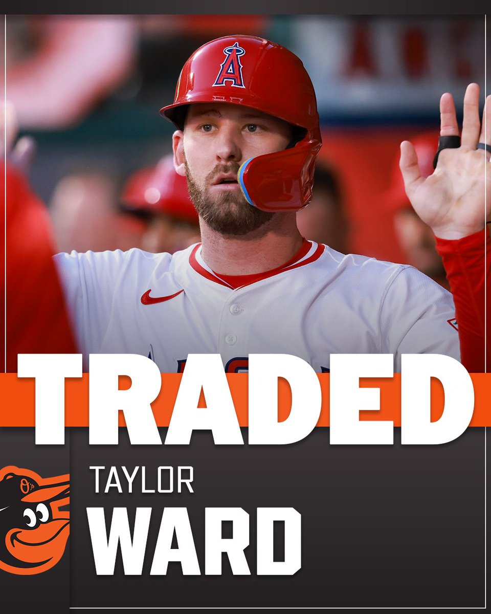 The Orioles and Angels have completed a trade sending OF Taylor Ward to Baltimore in exchange for RHP Grayson Rodriguez. 