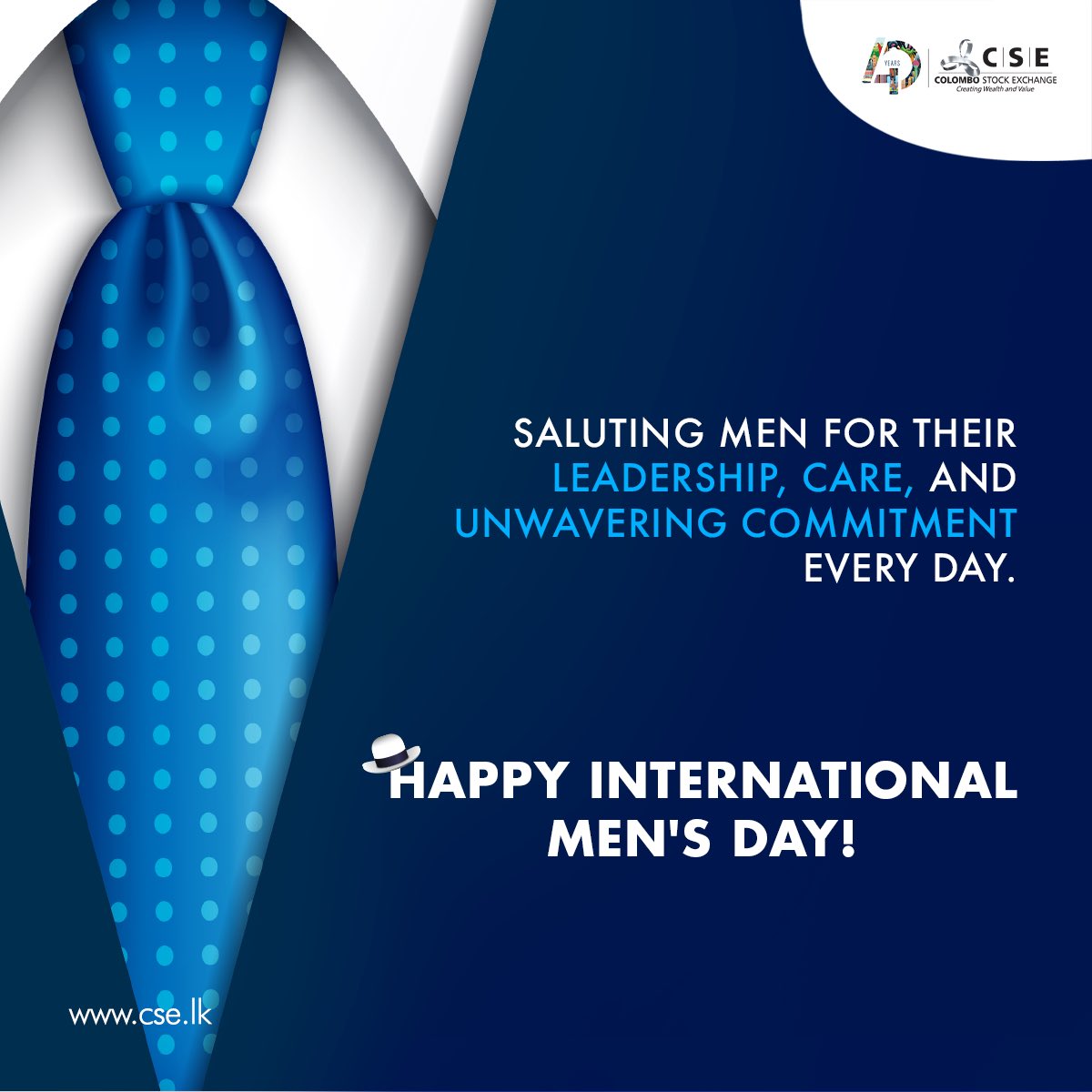 CSE_Media's tweet image. Happy International Men’s Day 

#CSE #célébration #mensdaycelebration