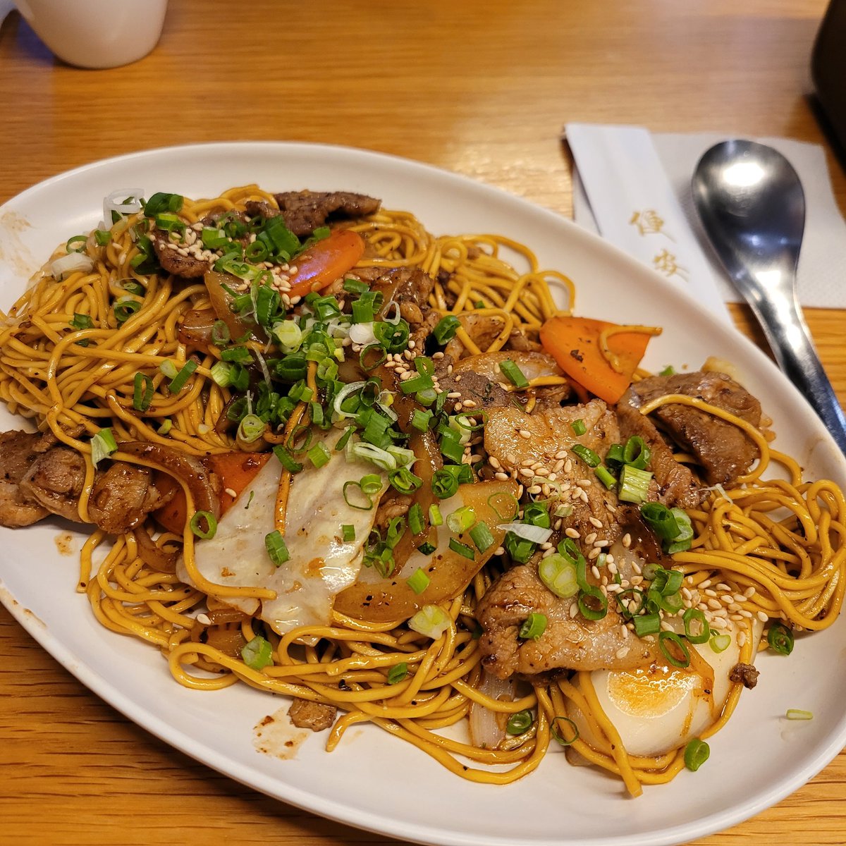 Rue_with_me's tweet image. Today&apos;s lunch was delicious.😋✨