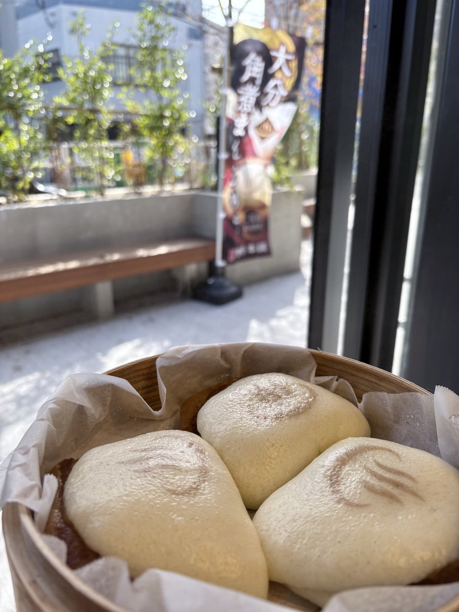 ご自宅でも🏠】 本日冷凍でのお持ち帰り多数🎉 #大分角煮まんじゅう は
