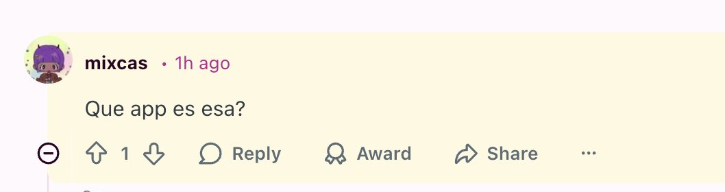 matrixripper's tweet image. Post went viral on Reddit and people are actually asking for the App that I built 😍

A good sign of real demand 💪 #buildinginpublic #indiedev #Software 

reddit.com/r/MexicoCity/c…