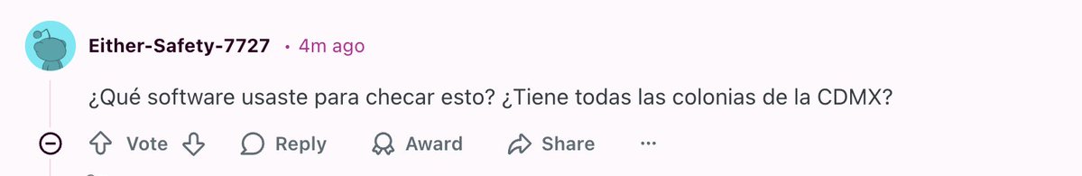 matrixripper's tweet image. Post went viral on Reddit and people are actually asking for the App that I built 😍

A good sign of real demand 💪 #buildinginpublic #indiedev #Software 

reddit.com/r/MexicoCity/c…