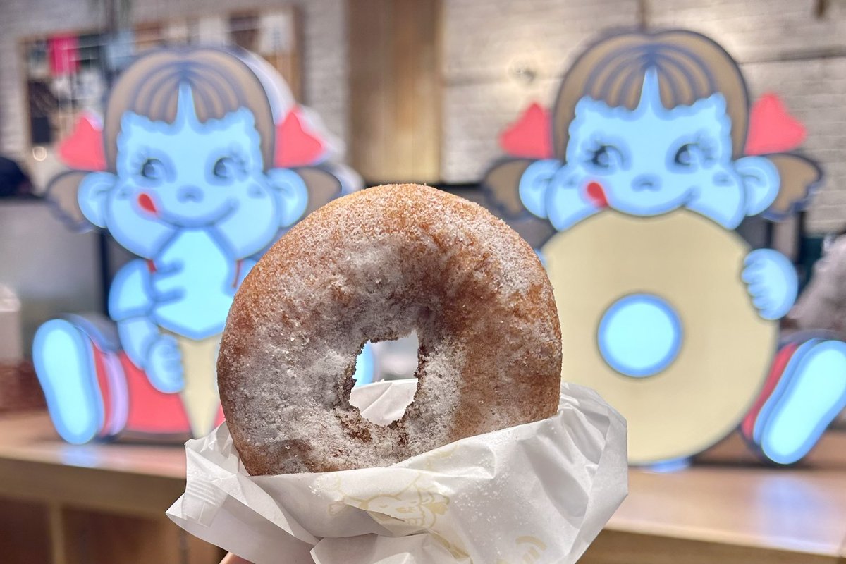 不二家のミルキー風味ドーナツ専門店『ペコちゃんmilkyドーナツ』が