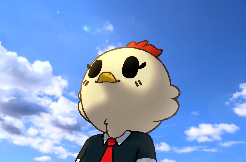 No es tan difícil cuando tus oc's tienen cabezas muy geométricas 😅😅