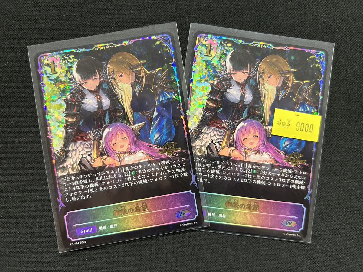 福福トレカ #シャドウバースエボルヴ 通販店〉 『鋼鉄の希望(プロモ