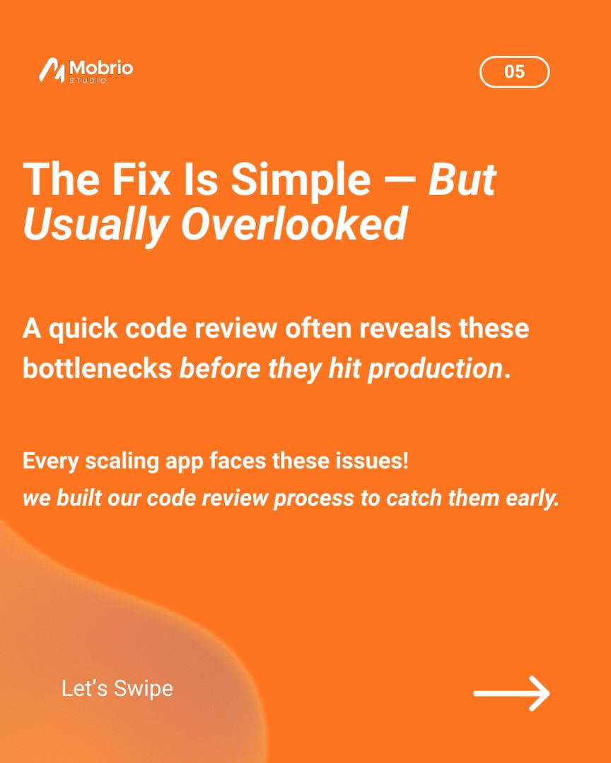 MobrioStudio's tweet photo. 3️⃣ Small fixes that are easy to overlook
A quick audit now can save you from crashes when traffic spikes. https://t.co/1uINkUHIlm