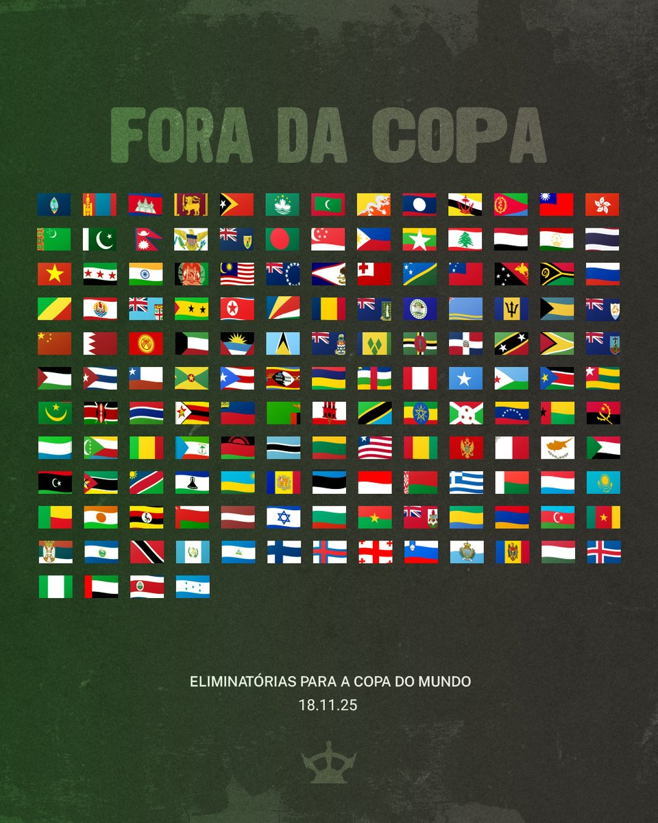 conteverde_'s tweet photo. As últimas seleções eliminadas das Eliminatórias vieram juntas! Costa Rica e Honduras empataram sem gols e estão fora da Copa! Nossa linha do tempo termina 2025 e as Eliminatórias com 147 seleções!
#CONCACAFQualifiers https://t.co/IN9VCDDcVK