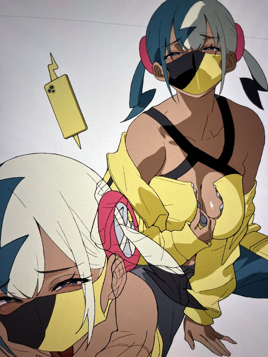 塗っている　たのしい