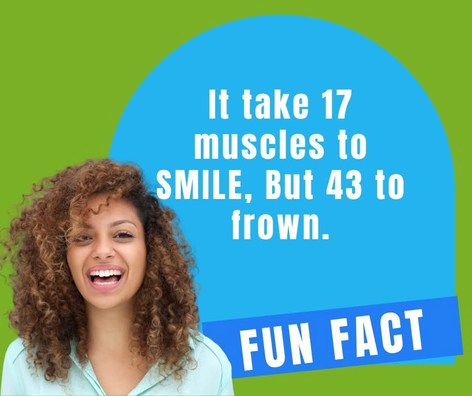 PureSmiles1's tweet image. Life&apos;s too short to frown. Make your day a little brighter by smiling at whoever you encounter today! 😀
#PureSmilesDentistry #FunFact #DentalHealth