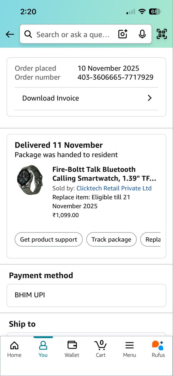 MafiaTheBeast's tweet photo. @BolttSupport  @iamboltt This is extremely disappointing. Despite the product being picked up, I have still not received any update regarding my refund status. It is very frustrating that there has been no communication from your side.
#Fraud #Fake #DefectiveProduct #Refund https://t.co/5NaQ7Qz8qK
