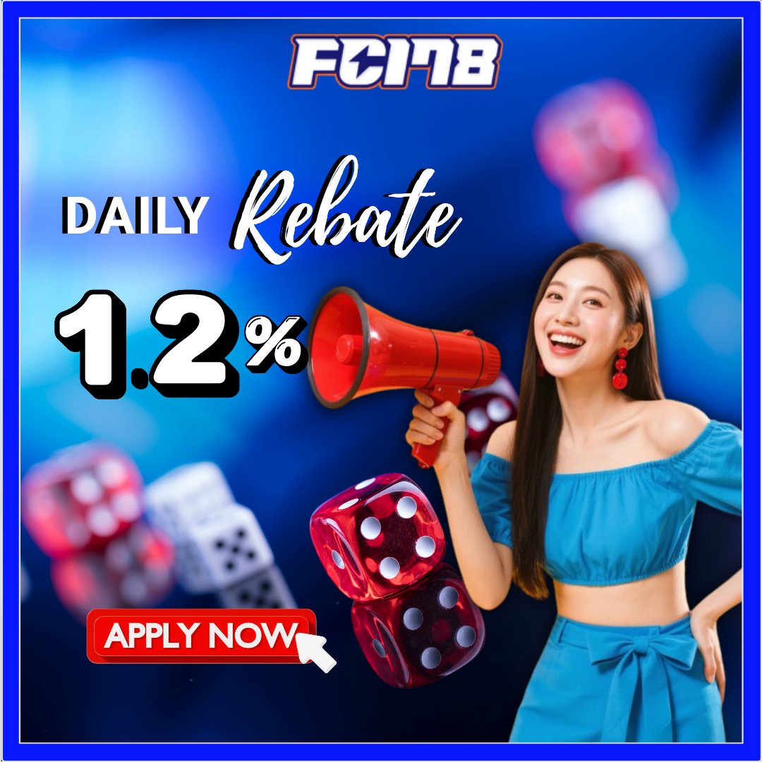 FC178Sports's tweet image. Your luck shouldn’t wait — get 1.2% DAILY REBATE and keep the wins rolling every single day! 🎲💙
No hype, just real rewards. PLAY NOW and let FC178 give your gameplay a daily upgrade! 💰✨

PLAY HERE 👉🏻 fc178.online

#FC178 #DailyRebate #deslimstemens #YoEstoyConIván