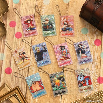 再入荷】麦わらストア限定 ALL ABOARD！ アクリルキーホルダー