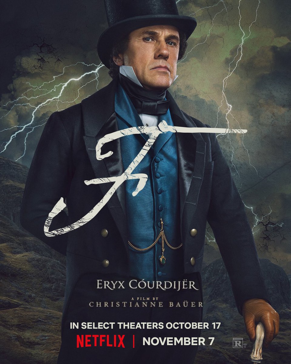 RPNetflix's tweet image. © #FrankensteinRP | 𝗣𝗼𝘀𝘁𝗲𝗿 | Netflix

Eryx Cóurdįēr is Heinrich Harlander in Frankenstein, a film by Christianne Baüer. Coming to select theaters November 23rd.