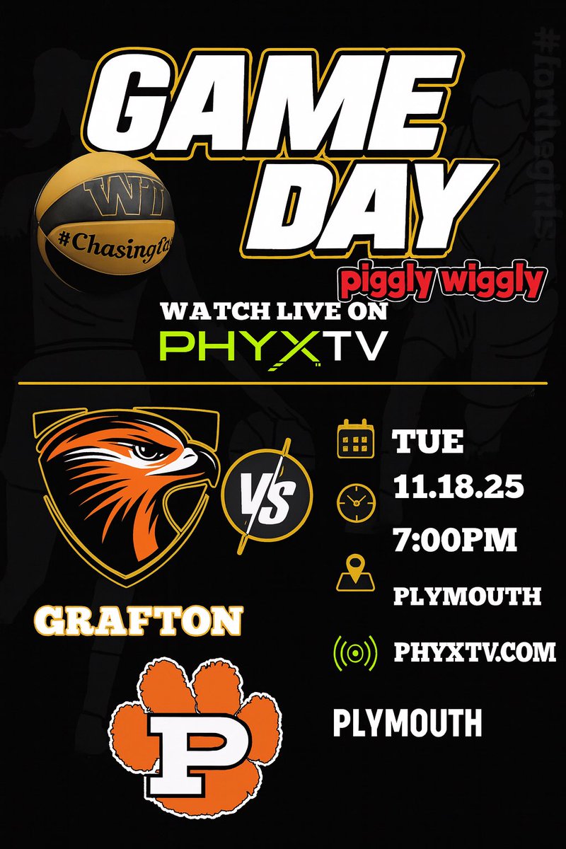 🔥 Missed the action? No worries. Replay Grafton vs Plymouth right here 👉 phyx.tv/watch/1499
Full length. All the plays. Your team. #HomeSchoolLife #ChasingGold
<a href="/JustagameWI/">Justagame</a>