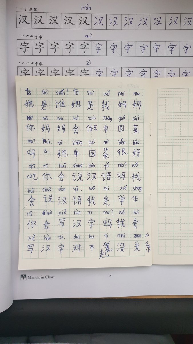 asiahnh's tweet image. (52/100) Banyak hanzi yang kulupa, huhu 🥺 

Sama latihan tone pair nada 2.

#chineselearning #studytwt #langtwt #100daysoflanguagelearning