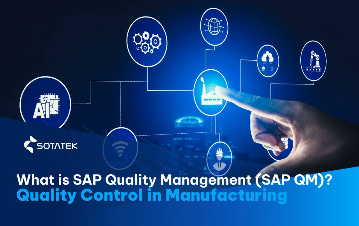 SotaTek's tweet image. Quality mistakes cost more than you think.

This blog shows how SAP Quality Management helps you catch issues early, streamline inspections and keep your operations steady.

Discover now: sotatek.com/blogs/sap-deve…

#SotaTek #SAP #SAPQM #QualityManagement #ManufacturingTech