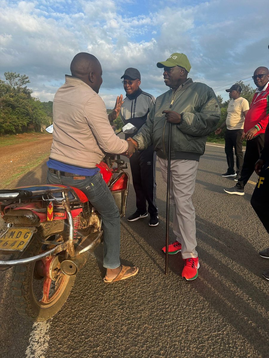 It is not just a walk or a Door to Door campaign, It is the connection, the love and the agility. 

Riggy G remains King. Mapema haraka!