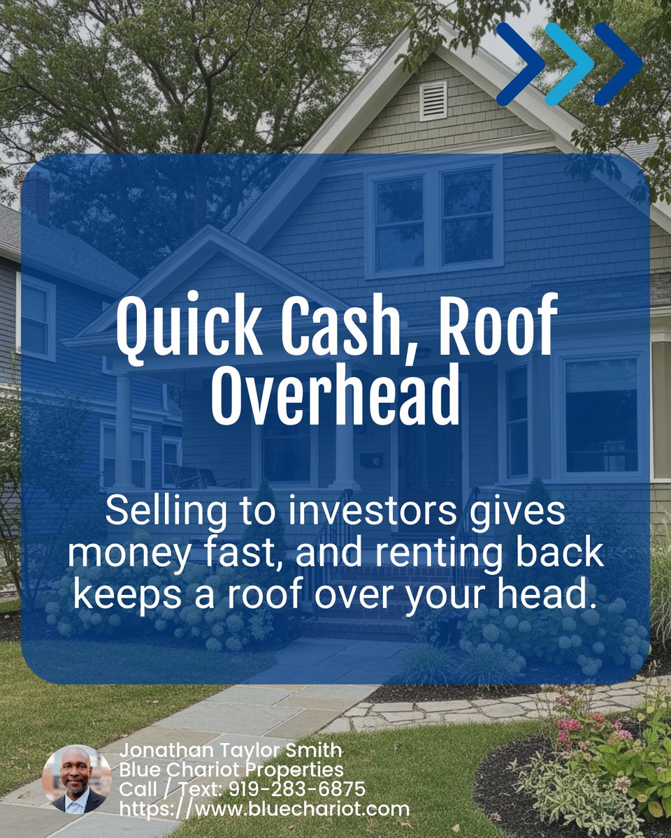 ChariotRealty's tweet photo. 🏚️ Need to sell your fixer-upper but not ready to move? Stay in your familiar space by selling to an investor and renting it back! It's a win-win: cash in hand, roof overhead. 🏡 Curious? Let's chat about how to make this work for you! 💬 #HomeSweetHomeStill https://t.co/I3lPHmXWKZ