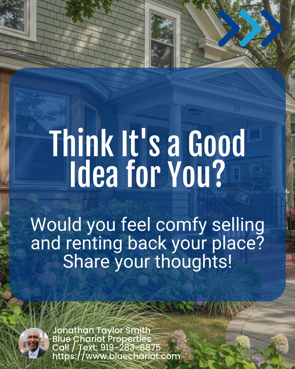 ChariotRealty's tweet photo. 🏚️ Need to sell your fixer-upper but not ready to move? Stay in your familiar space by selling to an investor and renting it back! It's a win-win: cash in hand, roof overhead. 🏡 Curious? Let's chat about how to make this work for you! 💬 #HomeSweetHomeStill https://t.co/I3lPHmXWKZ