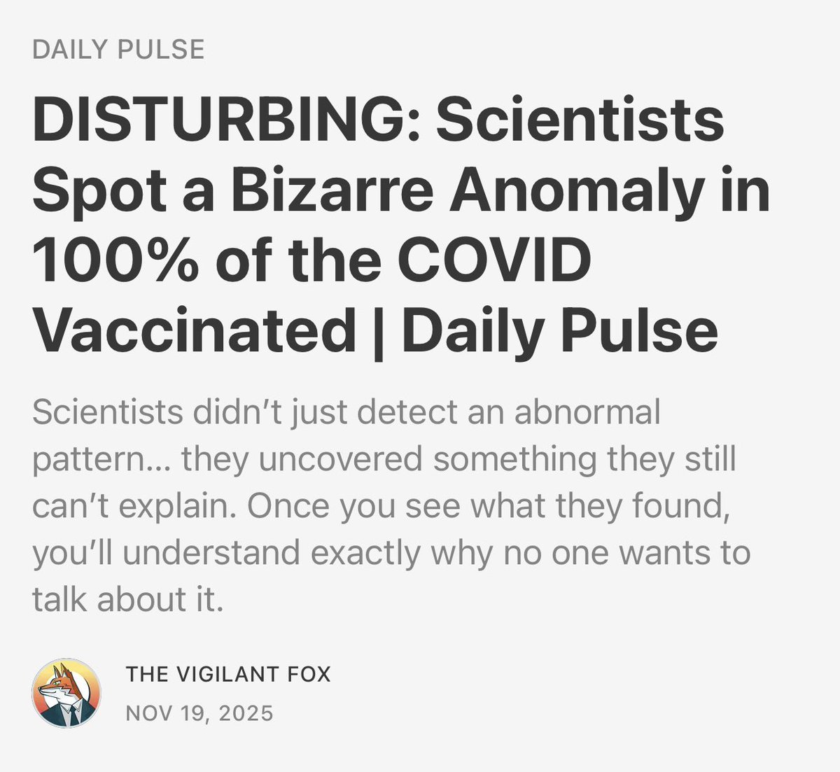 toobaffled's tweet photo. A new peer-reviewed study has quietly uncovered one of the most alarming biological findings of the pandemic era, revealing that 100% of COVID vaccinated participants had amyloid microclots circulating in their blood. 🩸 

Even more unsettling, these microclots match the same pathology as the large white fibrous clots embalmers have been pulling from bodies worldwide since 2021.

https://t.co/HP9A0gHCQc