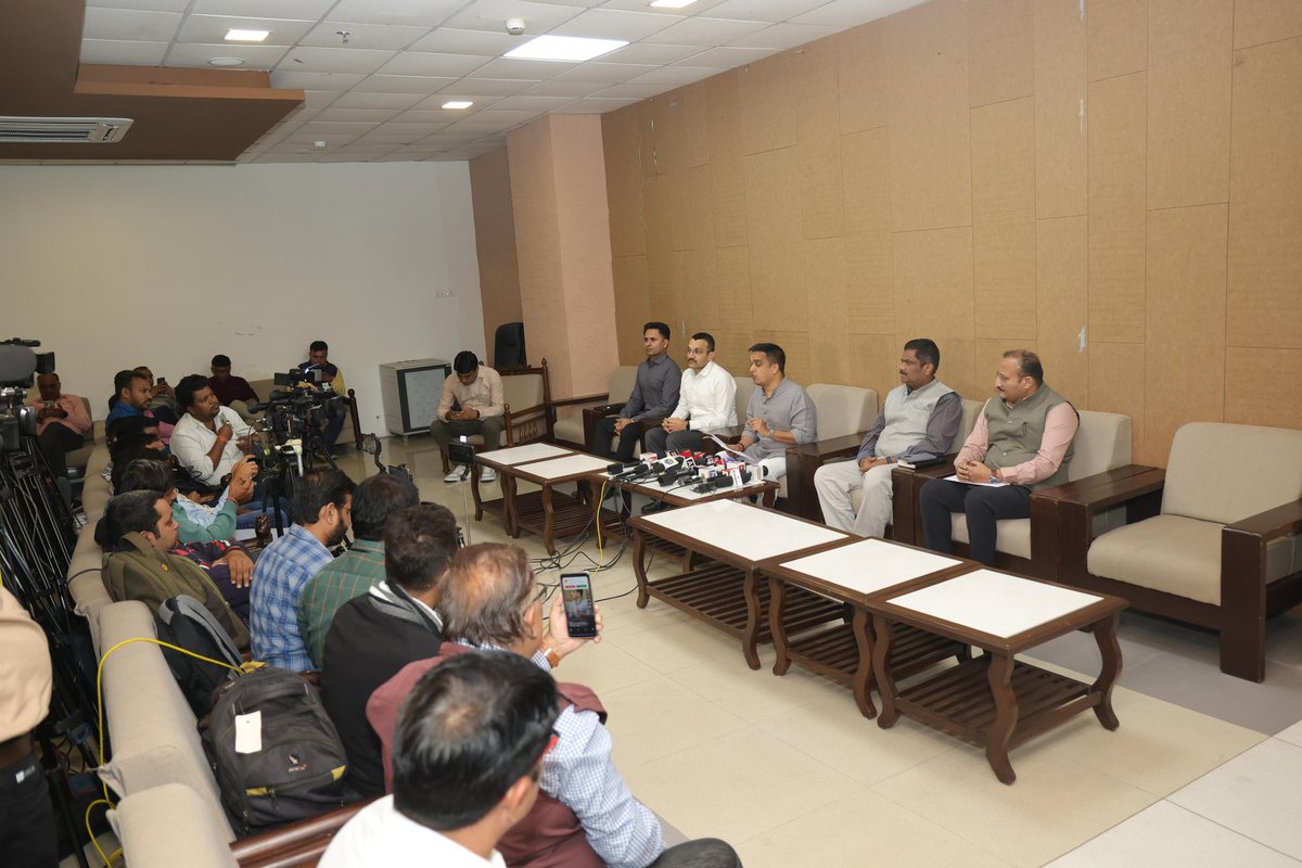 Harsh Sanghavi Office tweet media