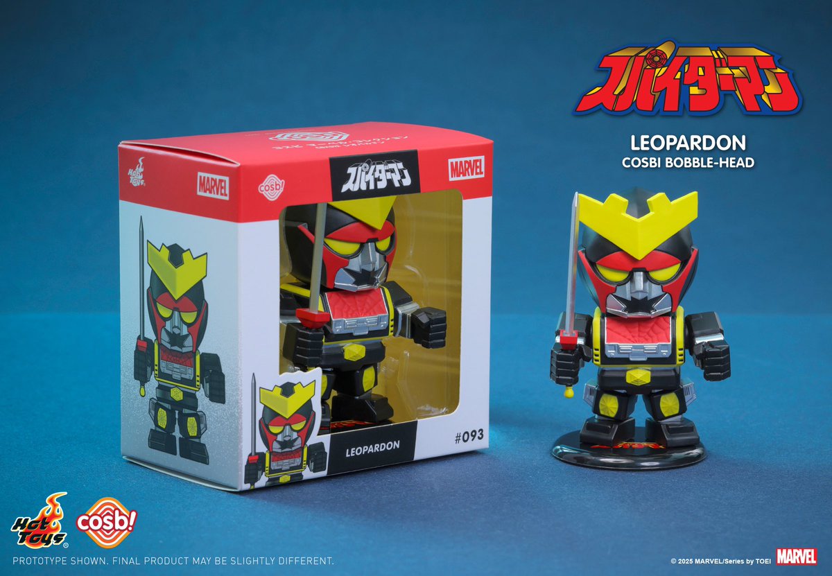 hottoys_japan's tweet image. 【新製品発表】
【コスビ】マーベル・コレクション［スパイダーマン（日本版テレビシリーズ）］
・スパイダーマン
・レオパルドン
2025年11月発売！
hottoys.jp/item/mt-realti…

#ホットトイズ #コスビ #スパイダーマン #レオパルドン