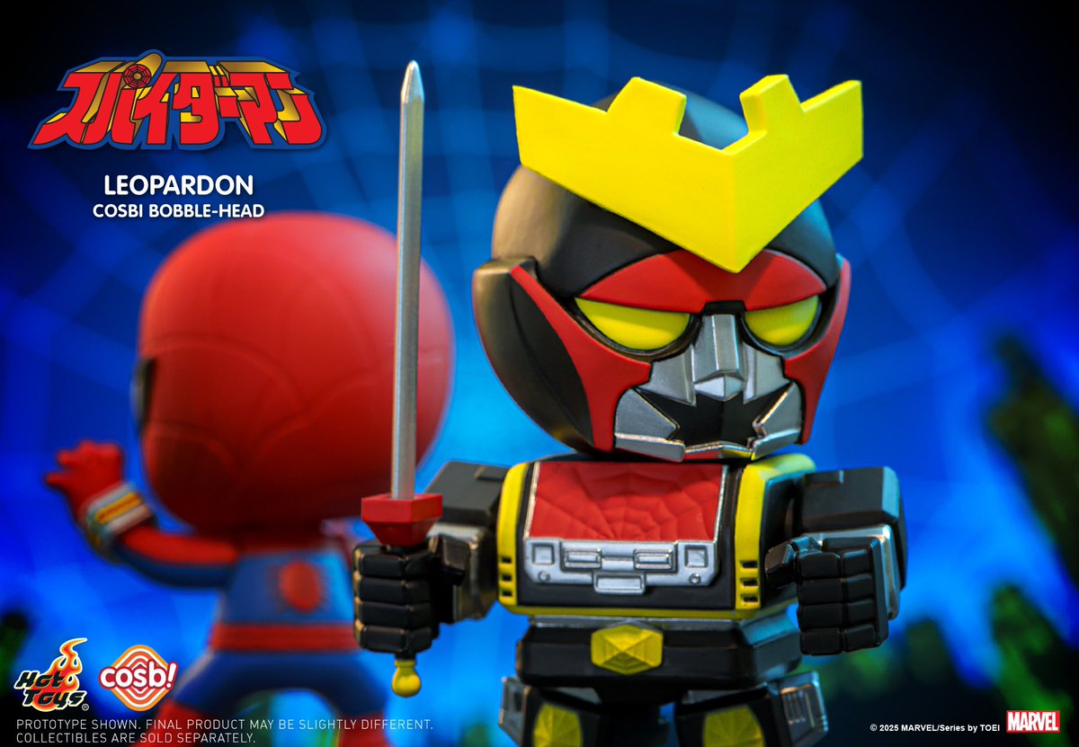 hottoys_japan's tweet image. 【新製品発表】
【コスビ】マーベル・コレクション［スパイダーマン（日本版テレビシリーズ）］
・スパイダーマン
・レオパルドン
2025年11月発売！
hottoys.jp/item/mt-realti…

#ホットトイズ #コスビ #スパイダーマン #レオパルドン