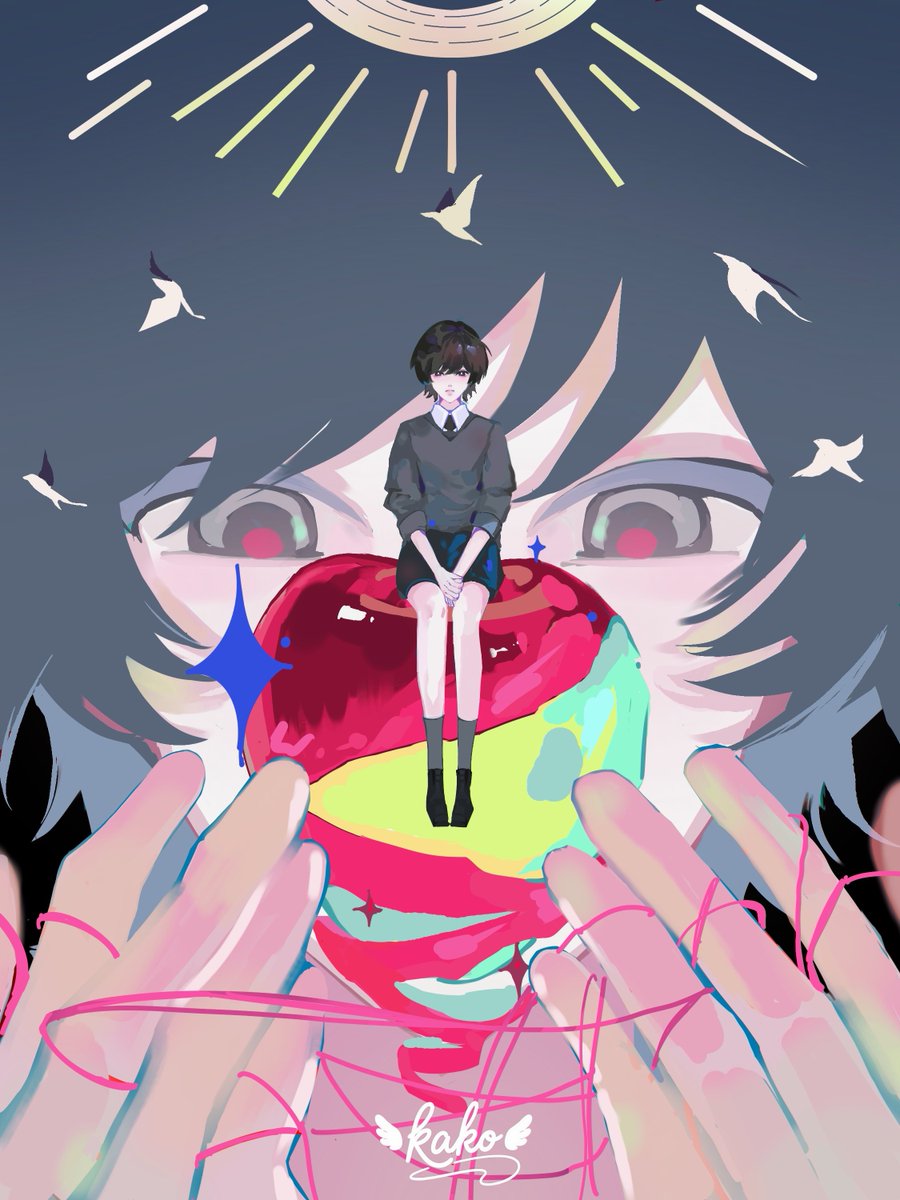 xmkako's tweet image. 「你的自由就是我的自由」
*构图参考照片
#태민 
#TAEMIN