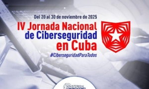 👥📲ǀCon un carácter inclusivo y participativo se realizará, del 20 al 30 de noviembre, la IV Jornada Nacional de Ciberseguridad en Cuba, organizada por el Ministerio de Comunicaciones (Mincom). 
🔗acortar.link/Dygd7l