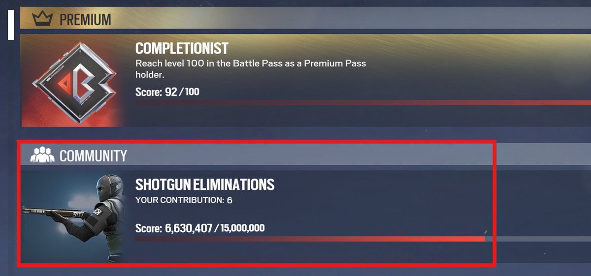 Can we as the Siege community, lock in for the next 6 days? I need those 1000 Battle Pass Points!