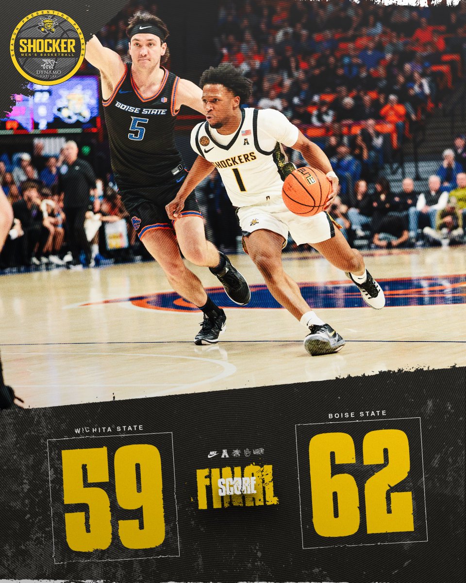 GoShockersMBB's tweet photo. Comeback bid came up short. https://t.co/HbCLM5otmQ