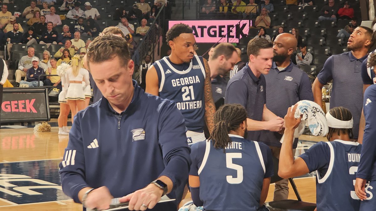 . <a href="/GSAthletics_MBB/">Georgia Southern Men's Basketball</a> falls just short against Georgia Tech, 68-66. The Eagles look to rebound against Florida State on Friday in Tallahassee at 6 p.m.