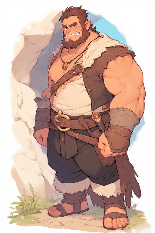 daigo2015's tweet image. 何となく作ってみた「善のオーガ」

ああん、可愛い😊❤👍
特に右

#生成AI 
#AIimagegenerator
#ファンタジー
#オーガ
#可愛い