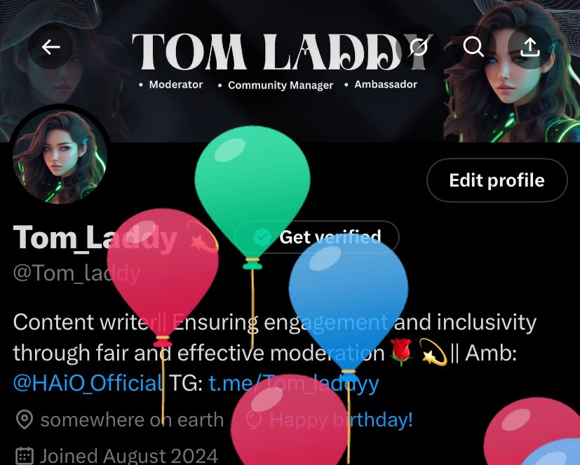 Tom_laddy's tweet image. It’s World Tom_Laddy’s dayyyyy🥹💚🌹

Happy Birthday Laddy🥹💚
Super Proud of you 🥹🌹

Many more years to come in Jesus name ❤️🌹

I love youuuuu🤭❤️🌹