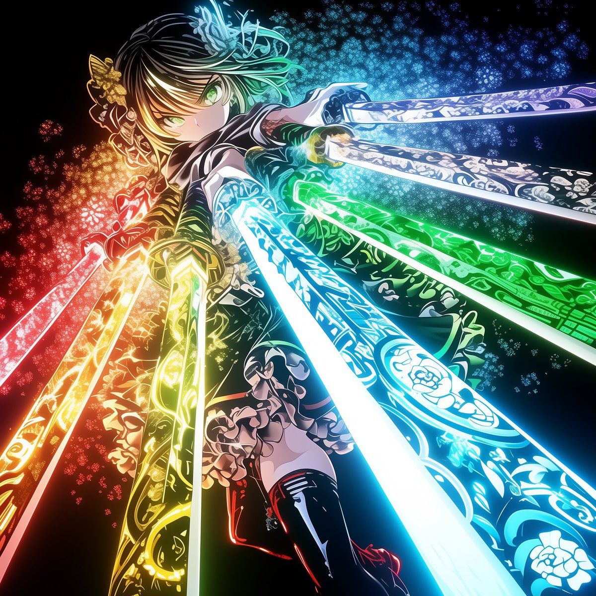 #刀が描かれたイラスト上げる見た人も上げたくなーれ