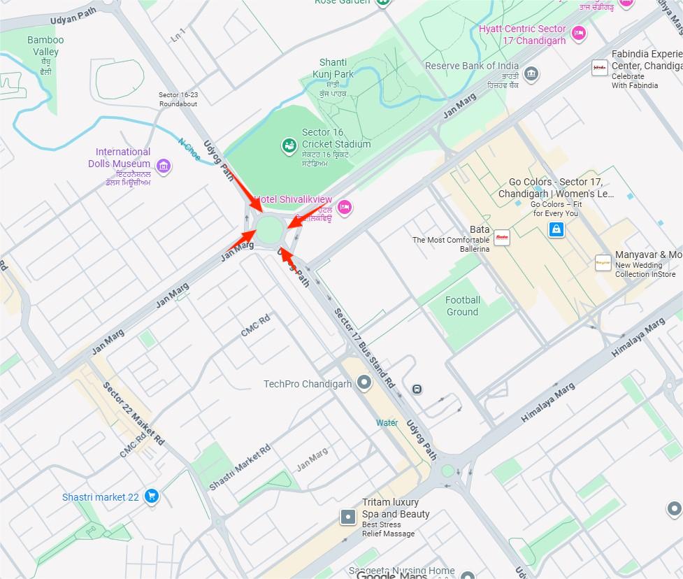 trafficchd's tweet image. #TrafficAdvisory #TrafficAlert :-
The general public is being #informed that  re-carpeting work at Junction No.26 (Sector-16/17/22/23 Chowk) road will be carried out from 05.11.2025 to 20.11.2025. So traffic is being diverted at the location. Traffic Police is on the job.