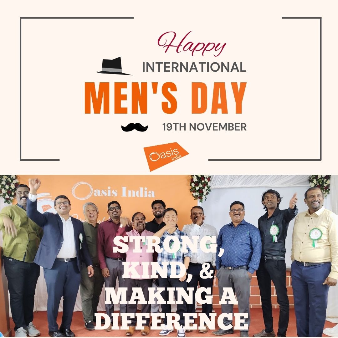 Oasisatindia's tweet photo. Happy International Men’s Day!
Here’s to men who show strength with kindness, lead with heart, and make the world a little better every day.
#InternationalMensDay #MensDay2025 #CelebrateMen #LeadWithHeart #OasisIndia #MakingIndiaBetter https://t.co/ZKQ6gdhvUv