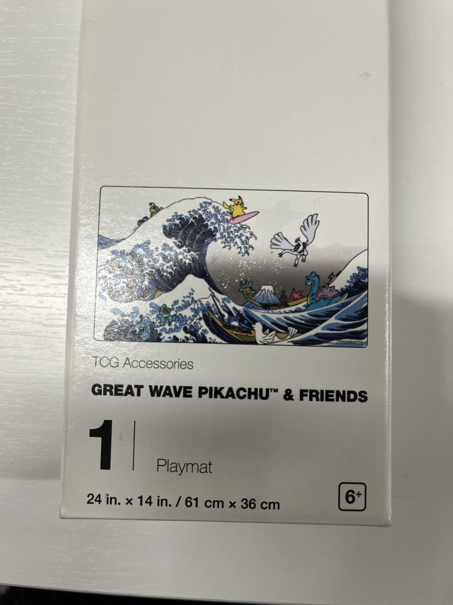 GREAT WAVE PIKACHU&FRIENDS サプライ プレイマット Pokémon TCG: Great Wave Pikachu & Friends Playmat | Pokémon Center