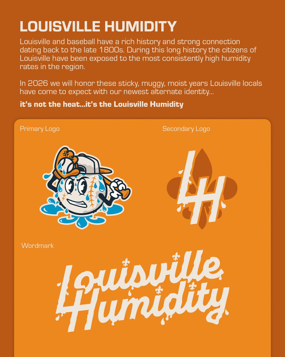 LouisvilleBats's tweet photo. Every drop tells a story | The Louisville Humidity Explained
#ItsNotTheHeat https://t.co/EqGBTVCYBX
