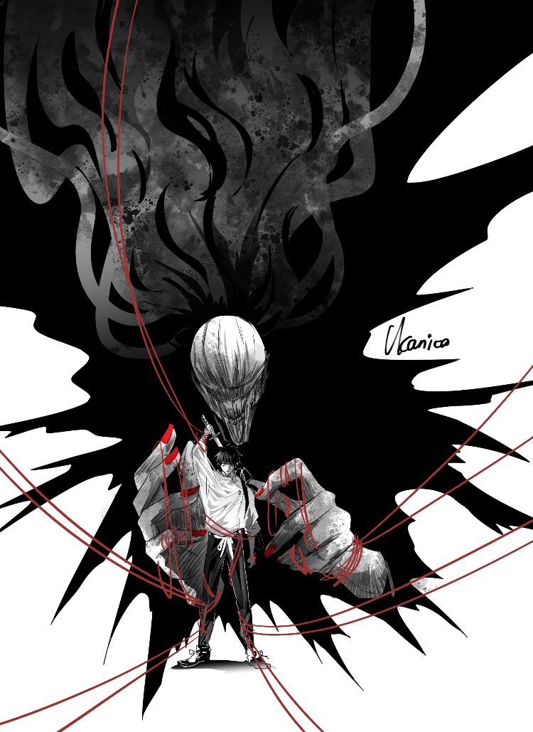 ukncuni's tweet image. そろそろ乙骨憂太を描きたい（過去絵）