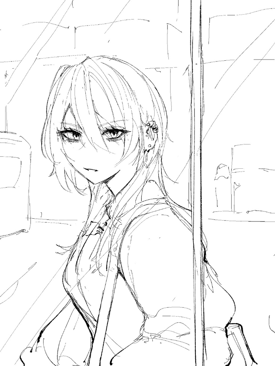 TS後で、だれかと思ったら自分だった。