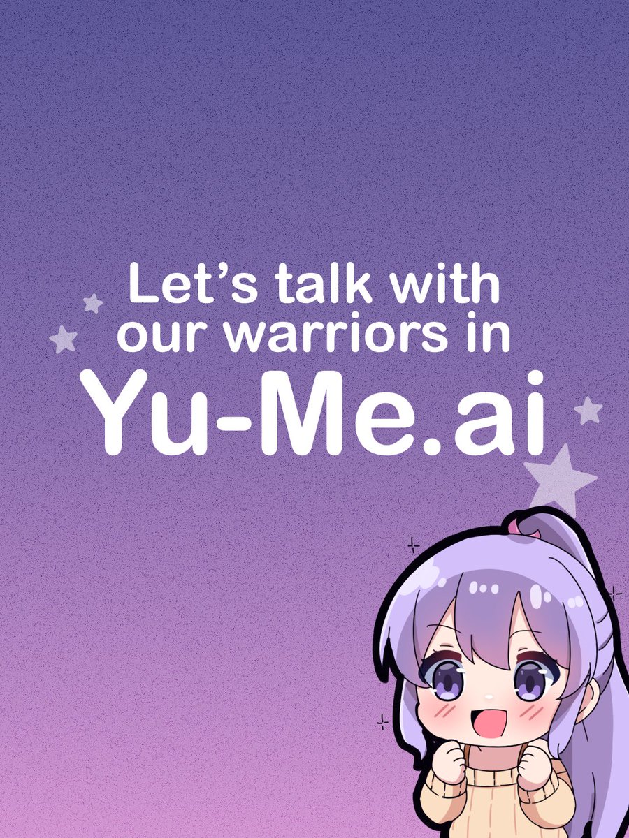 Saen_D1999's tweet image. Step into an era of war, honor, and legendary bonds ⚔️✨

The Three Kingdoms Characters are here in Yu-Me.ai! — and they’re ready to turn your stories into living epics.

Dream you can touch, Character you can love
#Yume_AI #AIroleplay #AIchatbot #AIchat