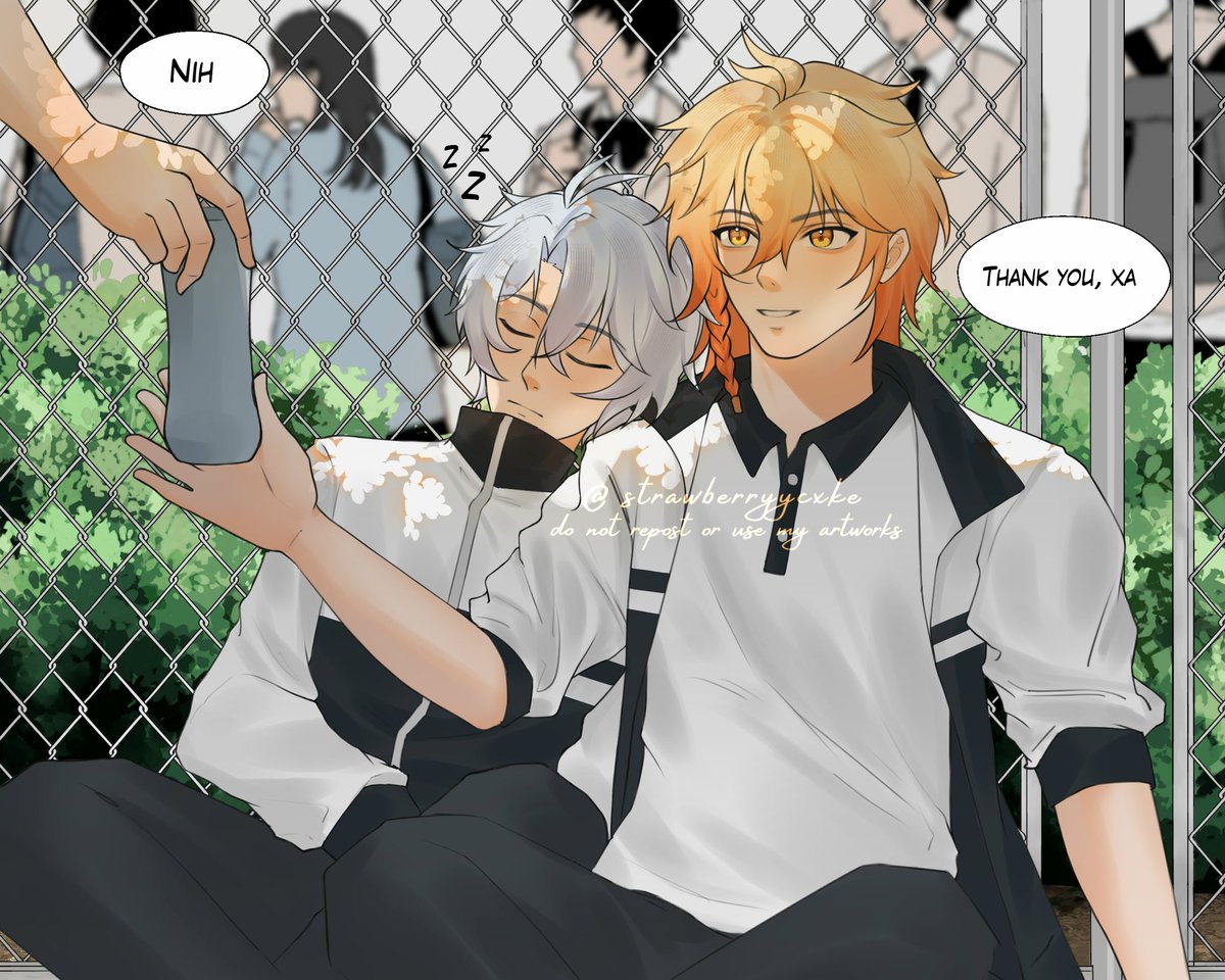 Istirahat abis pelajaran olahraga
#myphai