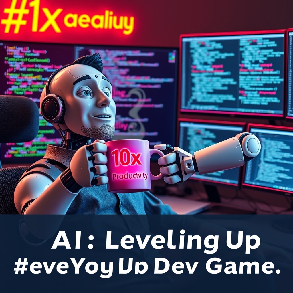 itz_sayan_03's tweet image. AI is leveling up developer productivity. From code completion to automated testing, the future is now. Embrace the change! #AI #DevTools #FutureOfWork