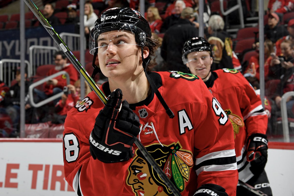 BR_OpenIce's tweet image. Connor Bedard’s last 10 games:

- 10 Goals
- 11 Assists
- 21 Points
- 2 Hat Tricks (0 In His Career Before That)
-  6-2-2 Record For The Hawks

Superstar.