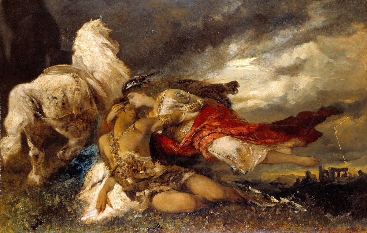 Valkyrie and a Dying Hero
By Hans Makart