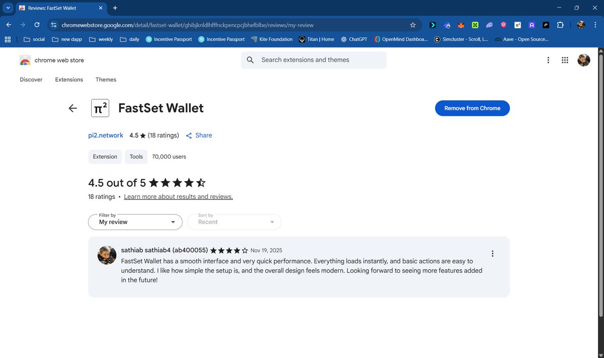 vijaysathi888's tweet image. @Pi_Squared_Pi2  #fastsetwallet