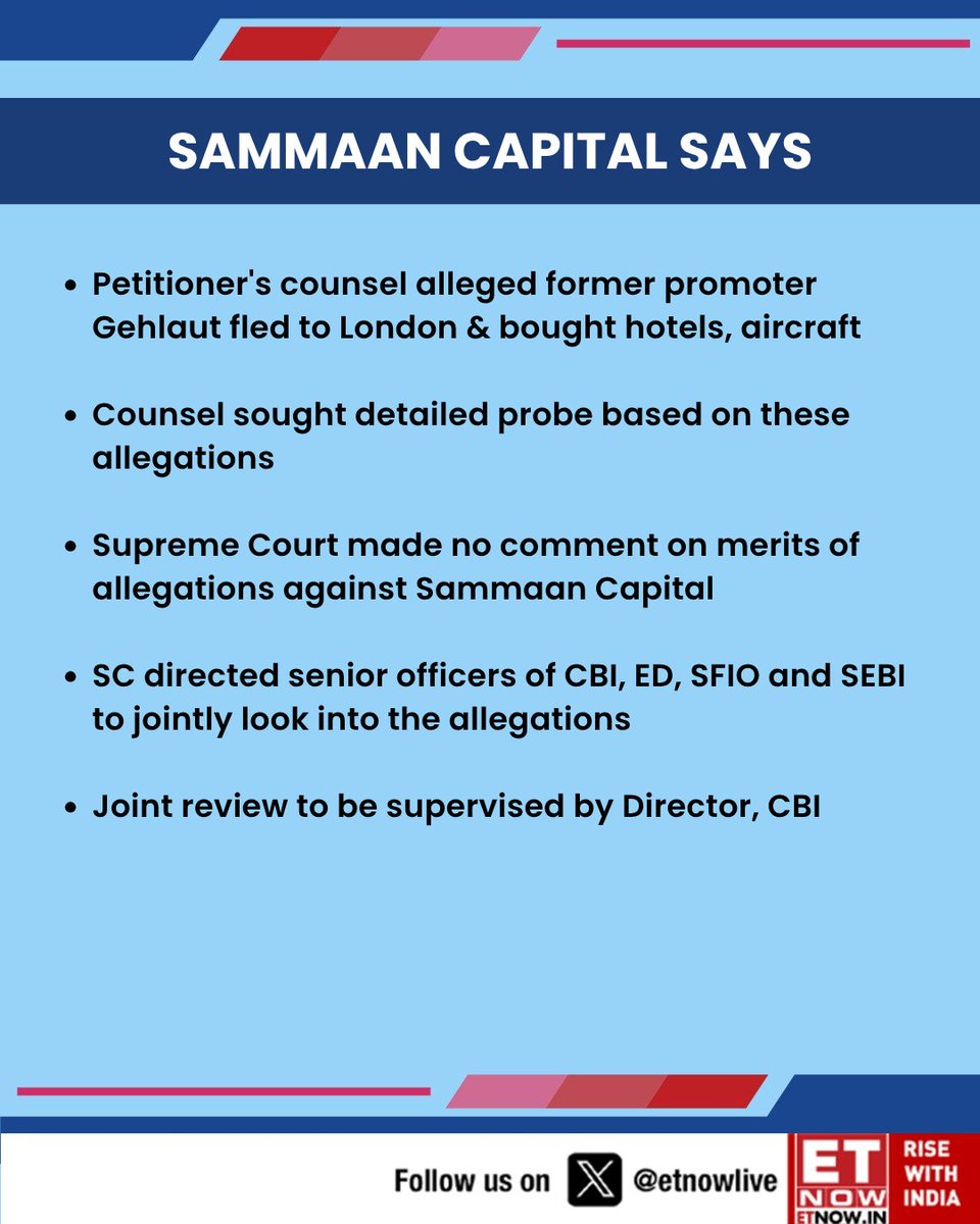ETNOWlive's tweet image. &quot;We are a professionally run, promoter-less company with over 4.5 lk public shareholders,&quot; says Sammaan Capital

#SAMMAANCAP #StockMarket