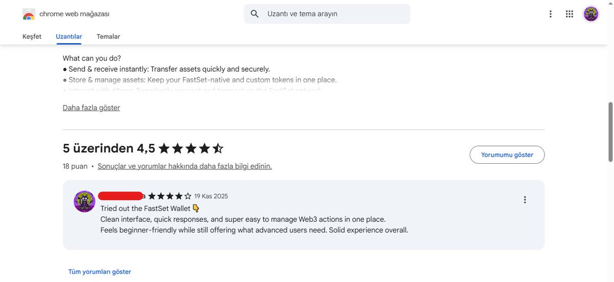 ertem97460506's tweet image. Tried out the FastSet Wallet 👇
Clean interface, quick responses, and super easy to manage Web3 actions in one place.
Feels beginner-friendly while still offering what advanced users need. Solid experience overall. 
#FastSet #Web3 #Wallet #Pi_Network